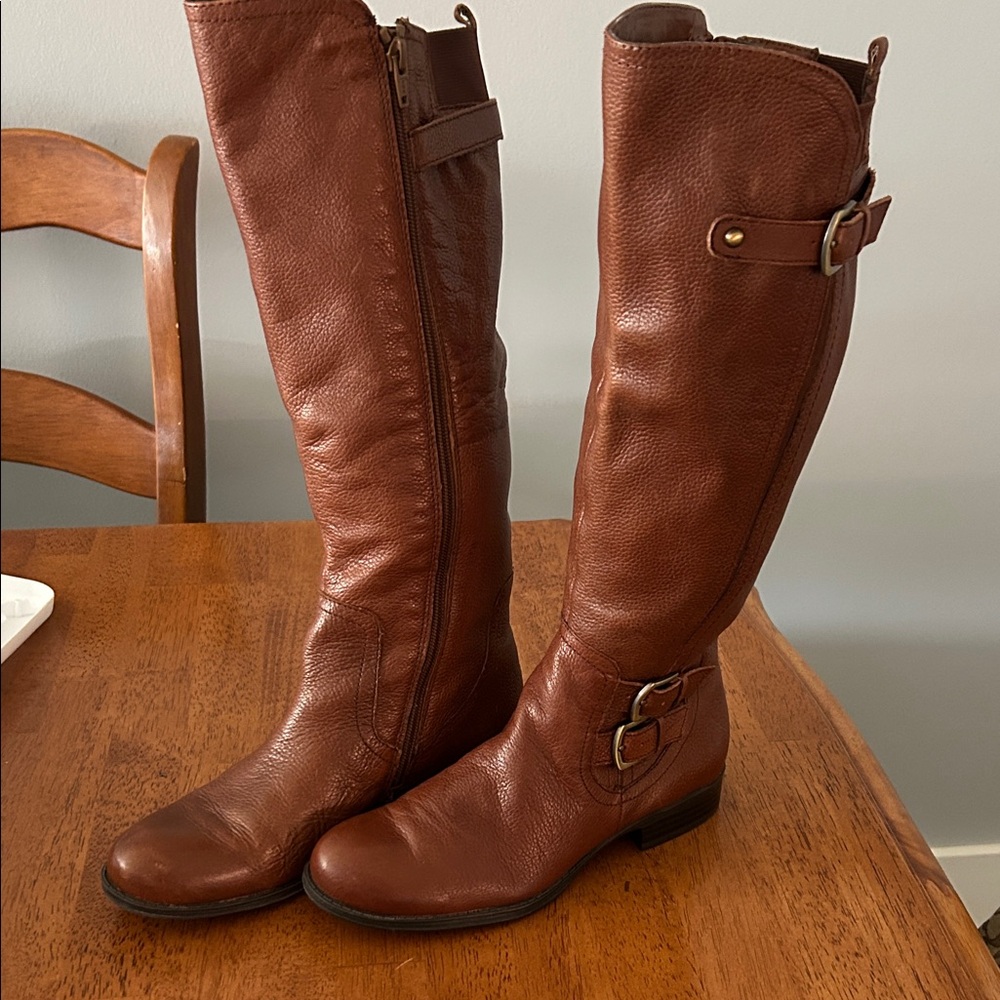 Naturalizer Chestnut tall Boots